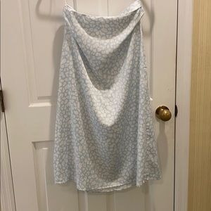 Grade and Gather Silk Skirt